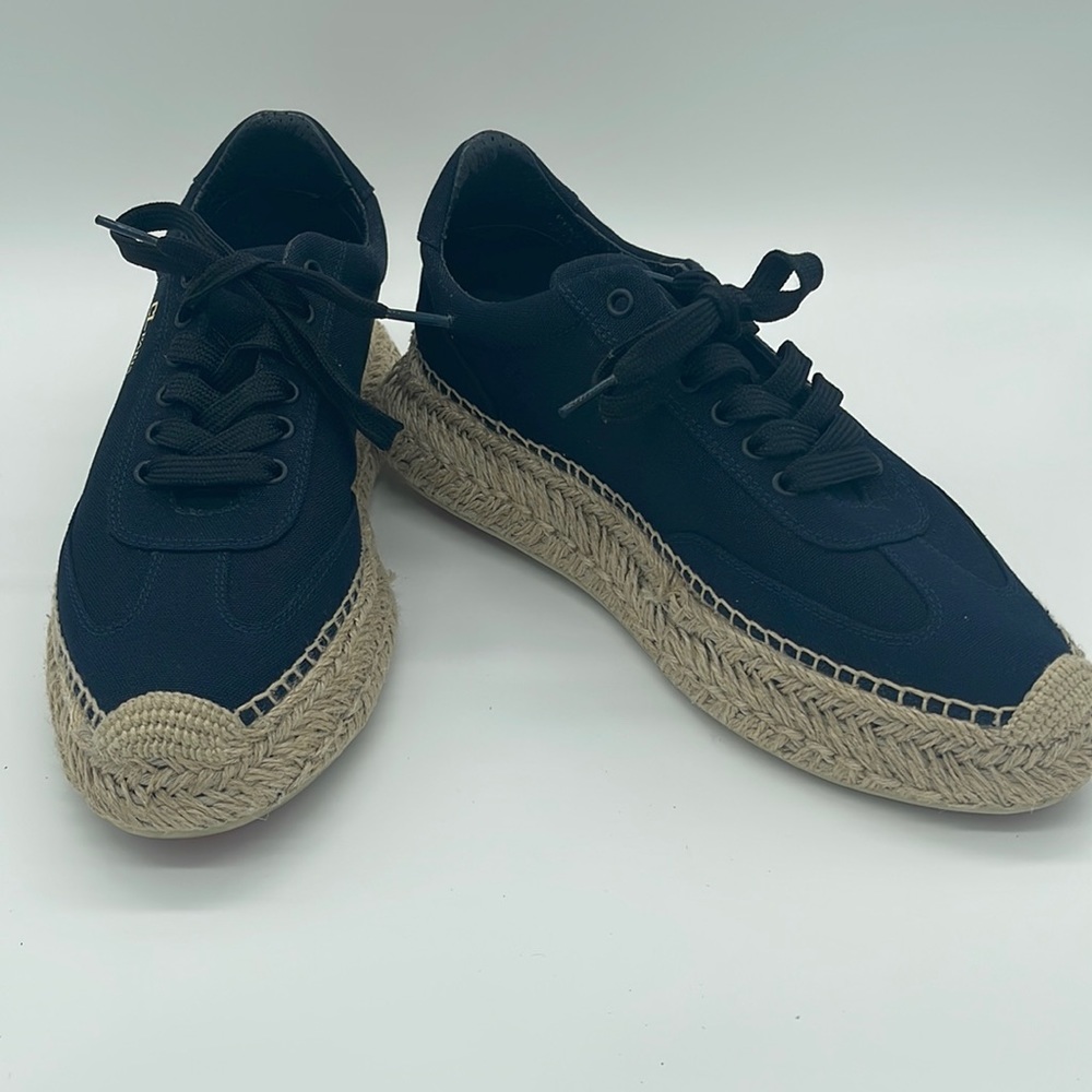 Navy blue Christian Louboutin sneakers